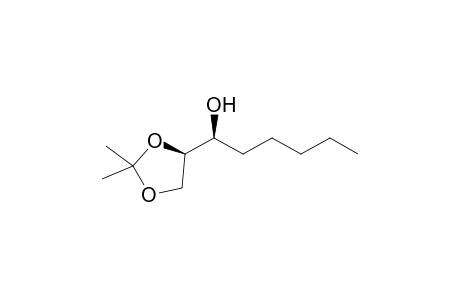 (1S)-1-[(4R)-2,2-dimethyl-1,3-dioxolan-4-yl]-1-hexanol