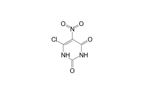 2,4(1H,3H)-Pyrimidinedione, 6-chloro-5-nitro-