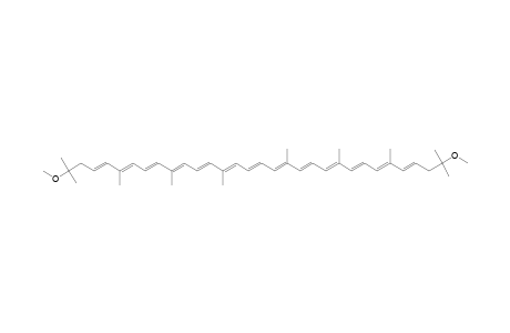 .psi.,.psi.-Carotene, 3,3',4,4'-tetradehydro-1,1',2,2'-tetrahydro-1,1'-dimethoxy-