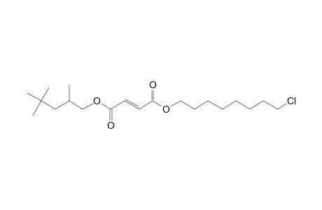 Fumaric acid, 2,4,4-trimethylpentyl 8-chlorooctyl ester