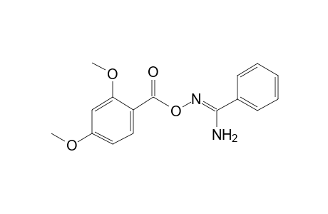 benzenecarboximidamide, N'-[(2,4-dimethoxybenzoyl)oxy]-