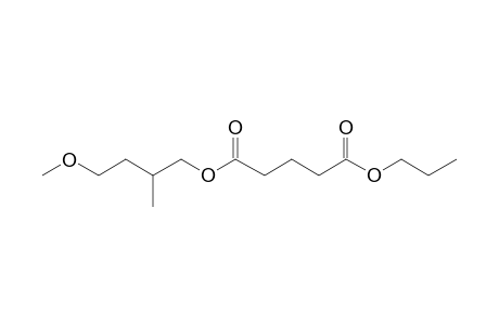 Glutaric acid, 4-methoxy-2-methylbutyl propyl ester