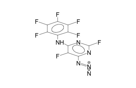 4-AZIDO-2,5-DIFLUORO-6-PENTAFLUOROPHENYLAMINOPYRIMIDINE