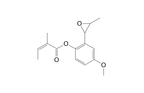 4-METHYOXY-2-(3-METHYLOXIRAN-2-YL)-PHENYL-2-METHYL-2Z-BUTENOATE