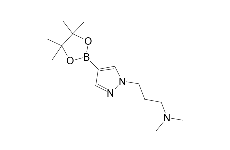 N,N-DIMETHYL-3-[4-(4,4,5,5-TETRAMETHYL-1,3,2-DIOXABOROLAN-2-YL)-1H-PYRAZOL-1-YL]-PROPAN-1-AMINE