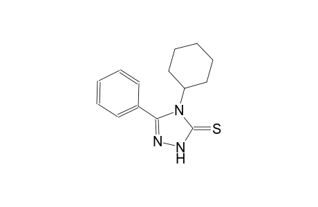 4H-1,2,4-triazole-3-thiol, 4-cyclohexyl-5-phenyl-