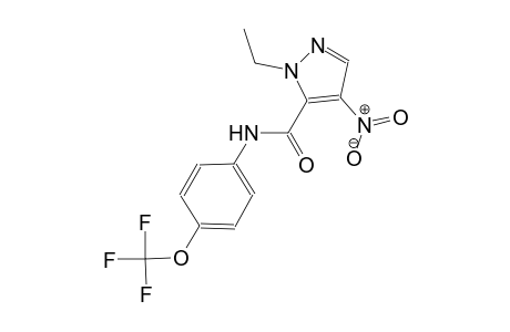 1-ethyl-4-nitro-N-[4-(trifluoromethoxy)phenyl]-1H-pyrazole-5-carboxamide