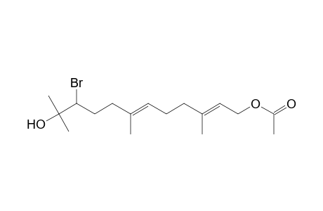 10-Bromo-3,7,11-dimethyldodeca-2,3-dien-11-ol, 1-acetoxy-