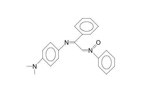 N-(B-[4-Dimethylamino-phenylimino]-phenethylidene)-aniline N-oxide