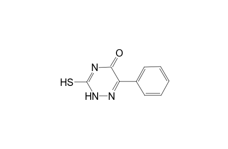 3-mercapto-6-phenyl-as-triazin-5(4H)-one