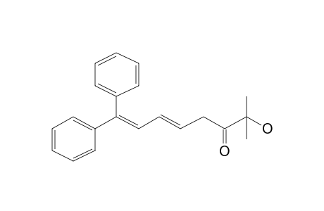 2-Hydroxy-2-methyl-8,8-diphenyl-octa-5,7-dien-3-one