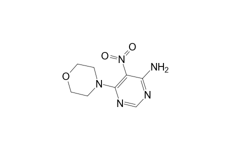 6-(4-Morpholinyl)-5-nitro-4-pyrimidinamine