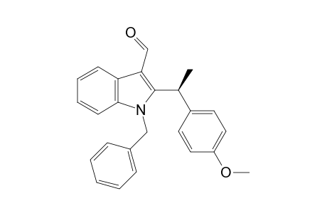 (S)-1-Benzyl-2-[1-(4-methoxyphenyl)ethyl]-1H-indole-3-carbaldehyde