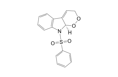 9-(benzenesulfonyl)-3,9a-dihydro-[1,2]dioxino[3,4-b]indole