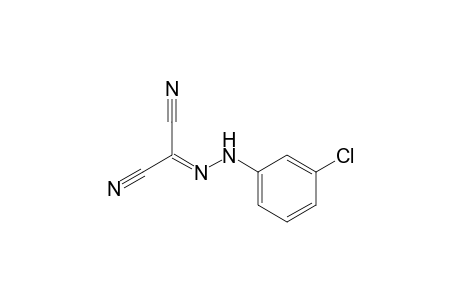 Mesoxalonitrile, (m-chlorophenyl)hydrazone