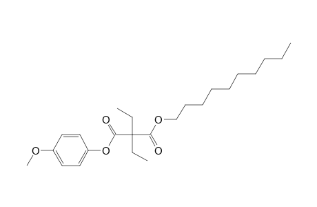 Diethylmalonic acid, decyl 4-methoxyphenyl ester