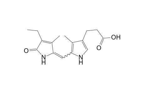 5-[(4-Ethyl-3-methyl-5-oxo-3-pyrrolin-2-ylidene)methyl]-4-methyl-3-pyrrolepropionic acid