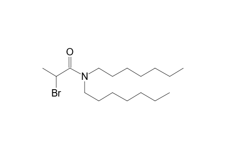 Propanamide, N,N-diheptyl-2-bromo-