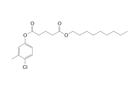 Glutaric acid, 4-chloro-3-methylphenyl nonyl ester