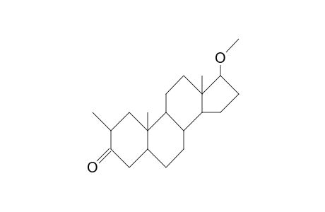 17b-Methoxy-2b-methyl-5a-androstan-3-one