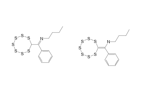 8-[N-BUTYLAMINO-(PHENYL)-METHYLIDENE]-1,2,3,4,5,6,7-HEPTATHIOCANE;ENAMINE+IMINE;MIXTURE