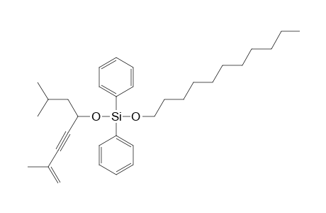 Silane, diphenyl(2,7-dimethyloct-7-en-5-yn-4-yloxy)undecyloxy-