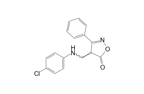4-[(p-chloroanilino)methylene]-3-phenyl-2-isoxazolin-5-one