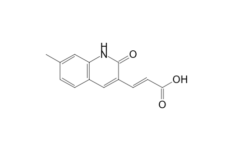 (E)-3-(2-keto-7-methyl-1H-quinolin-3-yl)acrylic acid