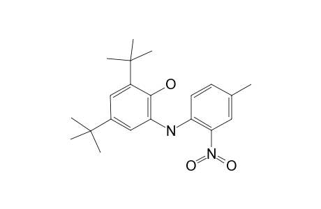 4,6-Di-tert-butyl-2-(4-methyl-2-nitrophenylamino)phenol