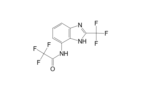 2,2,2-Trifluoro-N-[2-(trifluoromethyl)-1H-benzimidazol-7-yl]acetamide