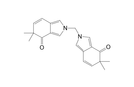 METHYLENE-BIS-(5,5-DIMETHYL-2,5-DIHYDRO-4H-ISOINDOL-4-ONE)