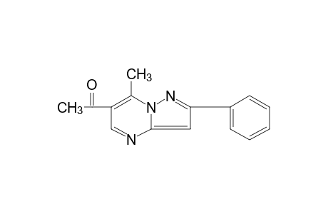 7-methyl-2-phenylpyrazolo[1,5-a]pyrimidin-6-yl methyl ketone