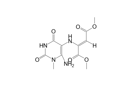 6-AMINO-5-(1,2-(E)-DICARBOMETHOXYVINYL)-AMINO-1-METHYL-PYRIMIDINE-2,4(1H,3H)-DIONE