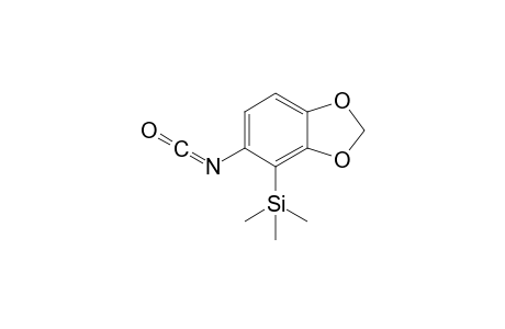 3,4-Methylenedioxy-2-trimethylsilylphenyl isocyanate