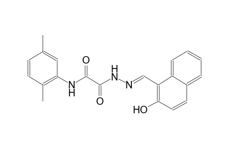 acetic acid, [(2,5-dimethylphenyl)amino]oxo-, 2-[(E)-(2-hydroxy-1-naphthalenyl)methylidene]hydrazide