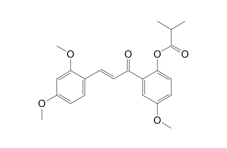 2'-Hydroxy-2,4,5'-trimethoxychalcone, 2-methylpropionate