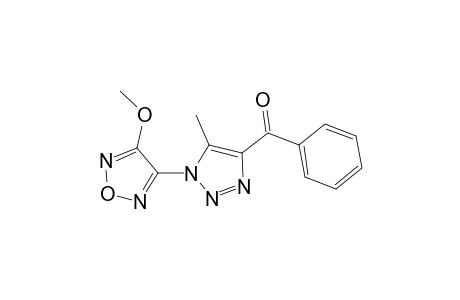 [1-(4-Methoxy-furazan-3-yl)-5-methyl-1H-[1,2,3]triazol-4-yl]-phenyl-methanone