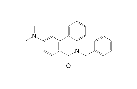 9-N,N-Dimethylamino-5-benzylphenanthridin-6-one