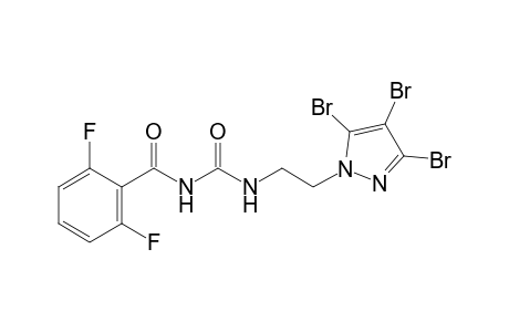 1-(2,6-difluorobenzoyl)-3-[2-(3,4,5-tribromopyrazol-1-yl)ethyl]urea