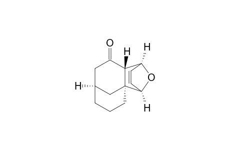 Furan adduct of bicyclo[3.3.1]non-2-one 70:30 endo:exo