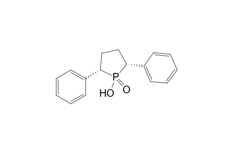 1-Hydroxy-(cis)-2,5-diphenyl-1-.lambda.(5)-phospholan-1-one