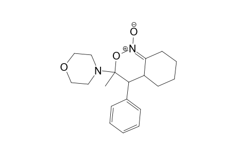 3-Methyl-3-(4-morpholinyl)-4-phenyl-4,4a,5,6,7,8-hexahydro-3H-2,1-benzoxazine 1-oxide