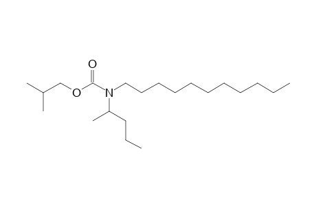 Carbonic acid, monoamide, N-(2-pentyl)-N-undecyl-, isobutyl ester