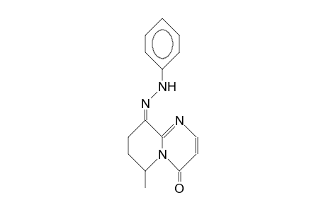 Z-6-METHYL-9-PHENYLHYDRAZONO-6,7,8,9-TETRAHYDRO-4H-PYRIDO-[1,2-A]-PYRIMIDINE-4-ONE