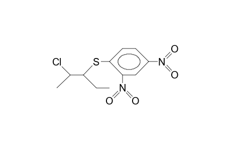 (2RS, 3RS)-2-Chlor-3-(2,4-dinitrophenylthio)-pentan