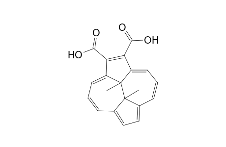 Dicyclopenta[ef,kl]heptalene-1,2-dicarboxylic acid, 10b,10c-dihydro-10b,10c-dimethyl-, trans-