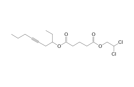 Glutaric acid, 2,2-dichloroethyl non-5-yn-3-yl ester