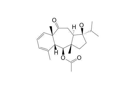 (1R*,2R*,3S*,4Z,6Z,8S*,11S*,12S*)-2-ACETOXY-12-HYDROXYDOLASTA-4,6-DIEN-9-ONE