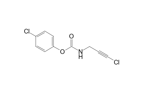 (3-Chloro-prop-2-ynyl)-carbamic acid 4-chloro-phenyl ester