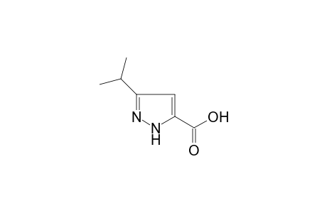 1H-pyrazole-5-carboxylic acid, 3-(1-methylethyl)-